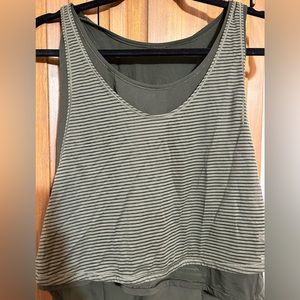 Lululemon layered tank